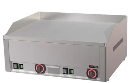 Flatgrill Durable Chrome, 2 stekesoner 230V