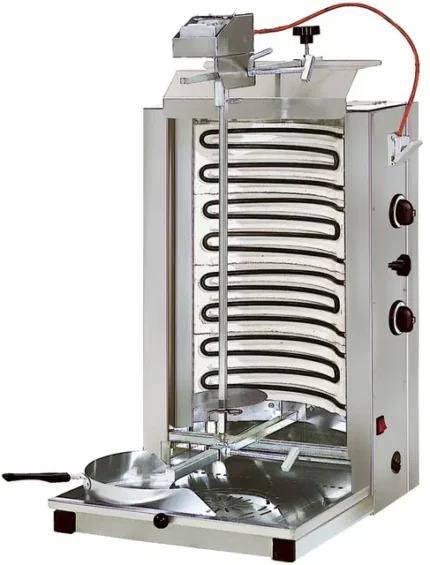 Kebabgrill, elektrisk To soner og 4 varmeelement 230V