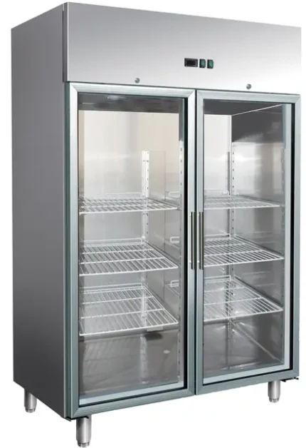 Kjøleskap 1400 liter Dobbelt med glassdører Varenr:90005553