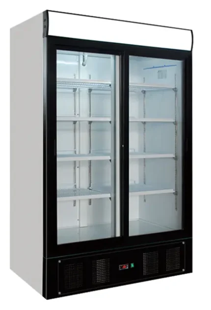 Kjøleskap 1079 liter med 2 glasskyvedører Varenr:90013065