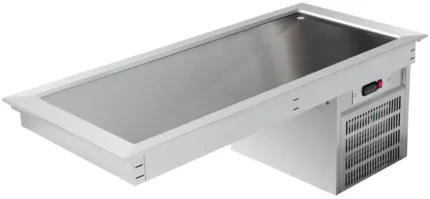 Kjøleplate for nedfelling. Kapasitet 3x1/1 GN Varenr:100019396