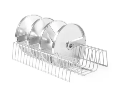 Stativ til kutte- og riveskiver Kapasitet: 18 stk Varenr:280690