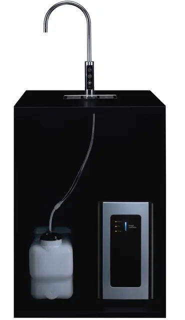 Vannkjøler under benk U1. BxDxH: 23x37x39cm (kjøleenhet) Varenr:86360572