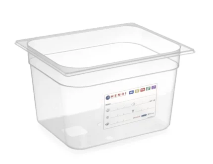 HACCP kantine 1/2 GN, transparent 200 mm Varenr:880159